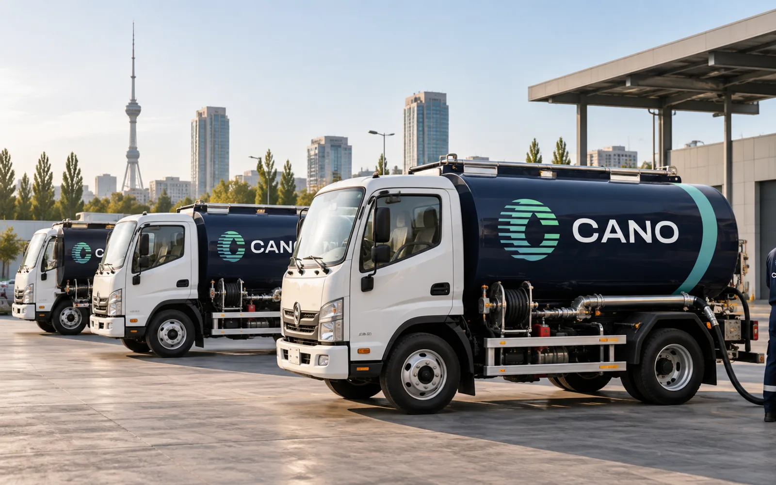 Специально оборудованные топливозаправщики CANO
